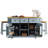53Inch Large Kitchen Island With 2 Bar Stools, Power Outlet,Door Internal Storage Rack, Kitchen Storage Cart On 5 Wheels With Drop Leaf, 5 Open Side Racks, 3 Drawers, For Kitchen,Dining Room-1832648158