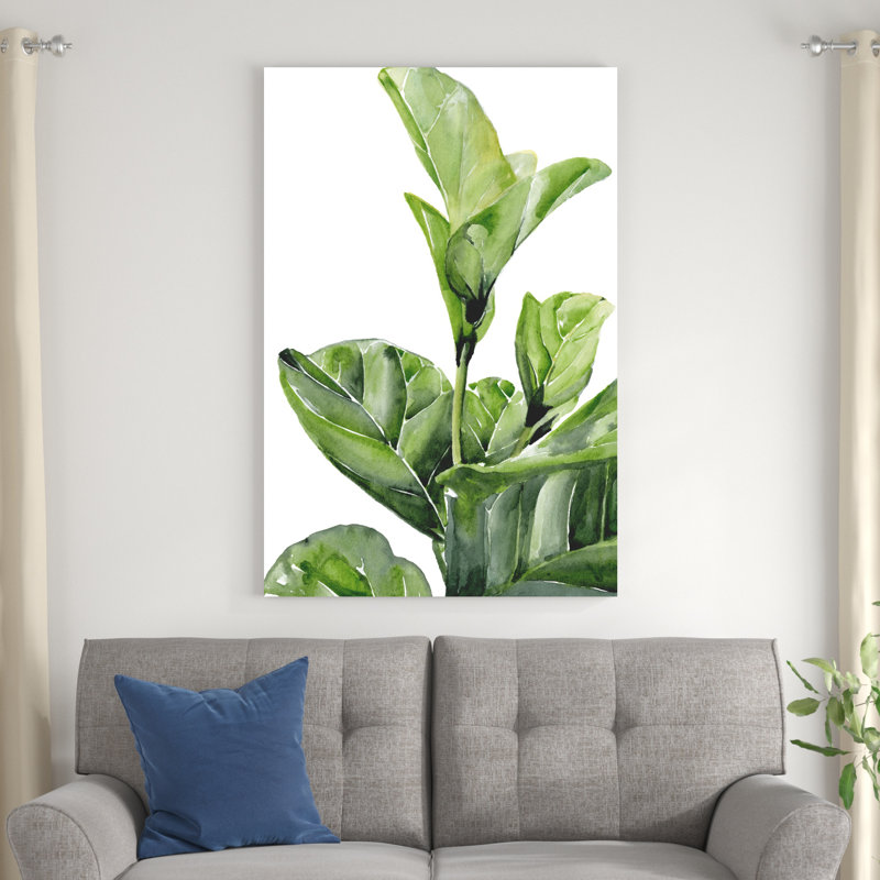 Fiddle Fig I, H 48 po x l 32 po x P 1,25 po
