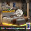 Upholstered Ottoman Storage Bed-2040336576