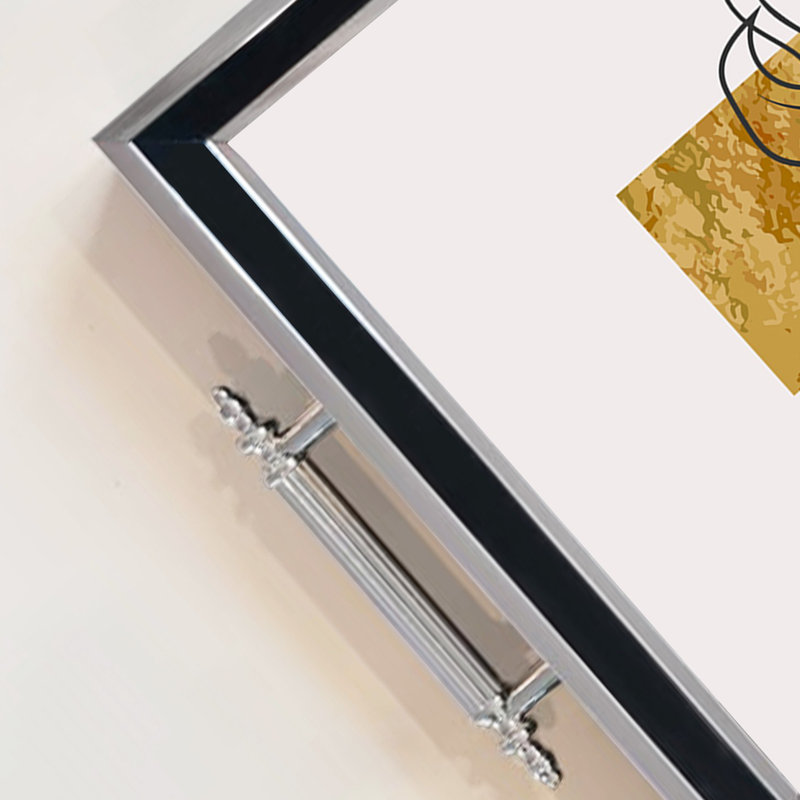 Elegant Glass Tray, 19.7 x 11.4 x 1.4 inches | 100% Durable Glass Construction | Easy to Clean with Damp Cloth | Ideal for Serving, Decorative Display, and Organizing | Stylish Addition to Home Décor