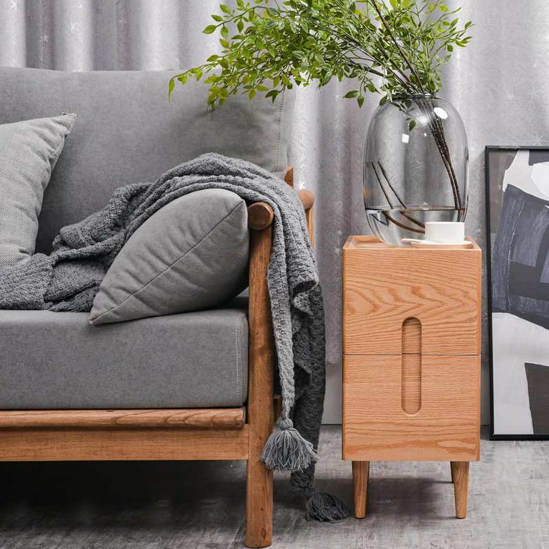 Narrow Bedside Table