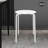 10 Pack Stacking Backless Stools Set with Metal Frame-88365142