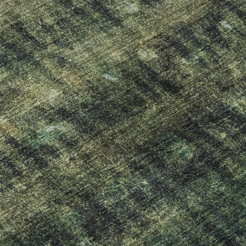 Tapis de qualité supérieure lavable à la machine Mayfield, Fougère, 10 pi x 14 pi