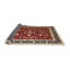 Tapis traditionnel rouge / noir Grimson-805800938