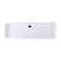 LACAVA Kubista 15'' Solid Surface Rectangular Bathroom Sink with Overflow