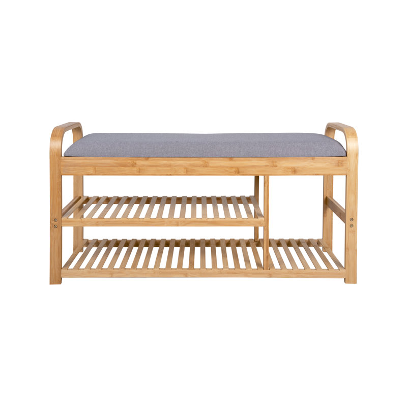 Polyester Upholstered Storage Bench