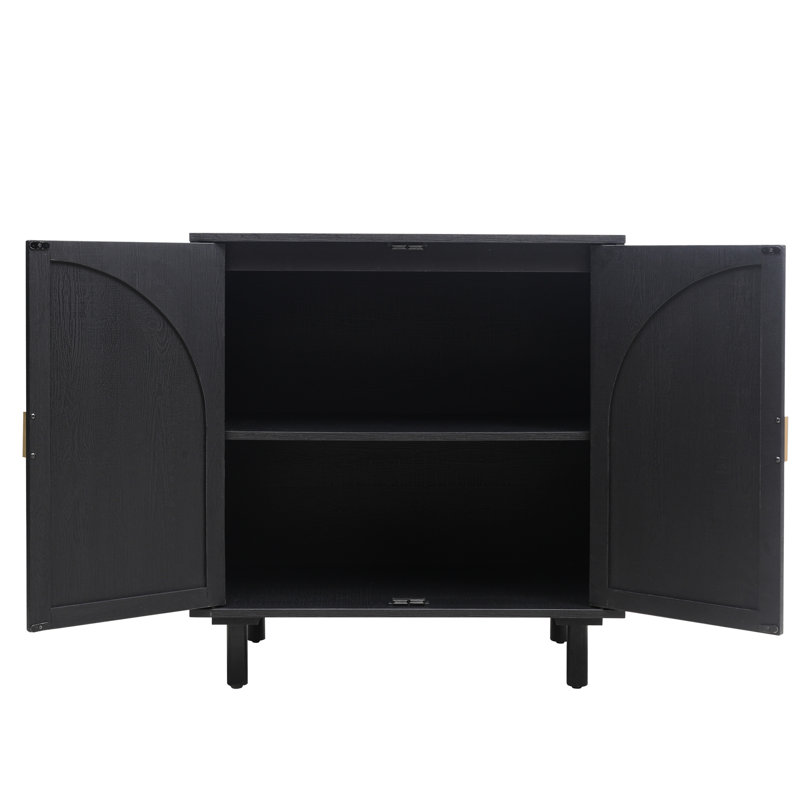 Armoire à 2 portes pour différents réglages de pièces - d'ingénierie, résistante, avec poignée en métal fin et configuration de rangement réglable à l'intérieur de la maison -, système délicat