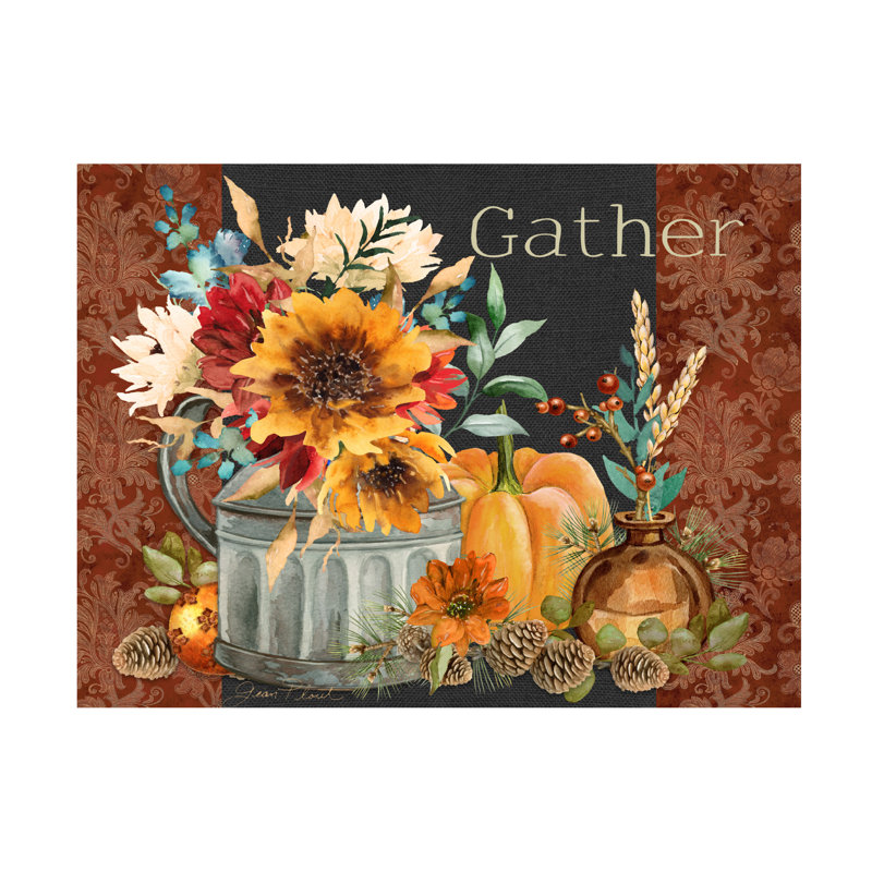 Art sur toile Jean Plout Regal Autumn B, H 24 po x l 32 po x P 2 po
