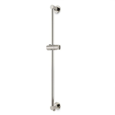 Slidebar With Integrated Water Outlet And Round Escutcheons Satin Brass