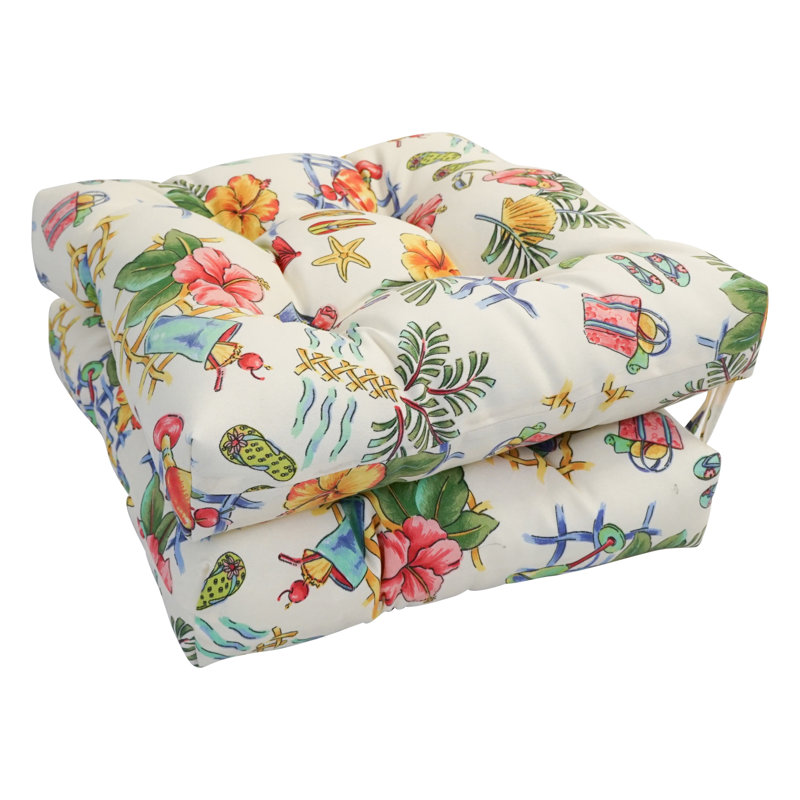 Coussin de siège d'extérieur 2 pièces Bay Isle Home ™