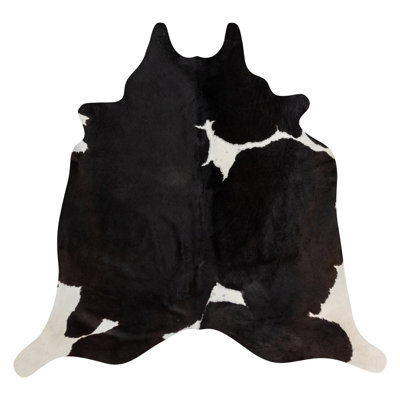 Tapis en cuir de vache naturel argenté naturel 6 pi 2 po x 6 pi 8 po - Tapis en cuir véritable fabriqué à la main de conception unique pour le salon, la chambre à coucher et le bureau personnel