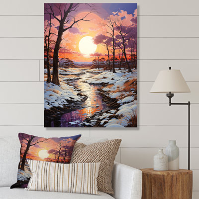 " Sky Symphony In Winter II "