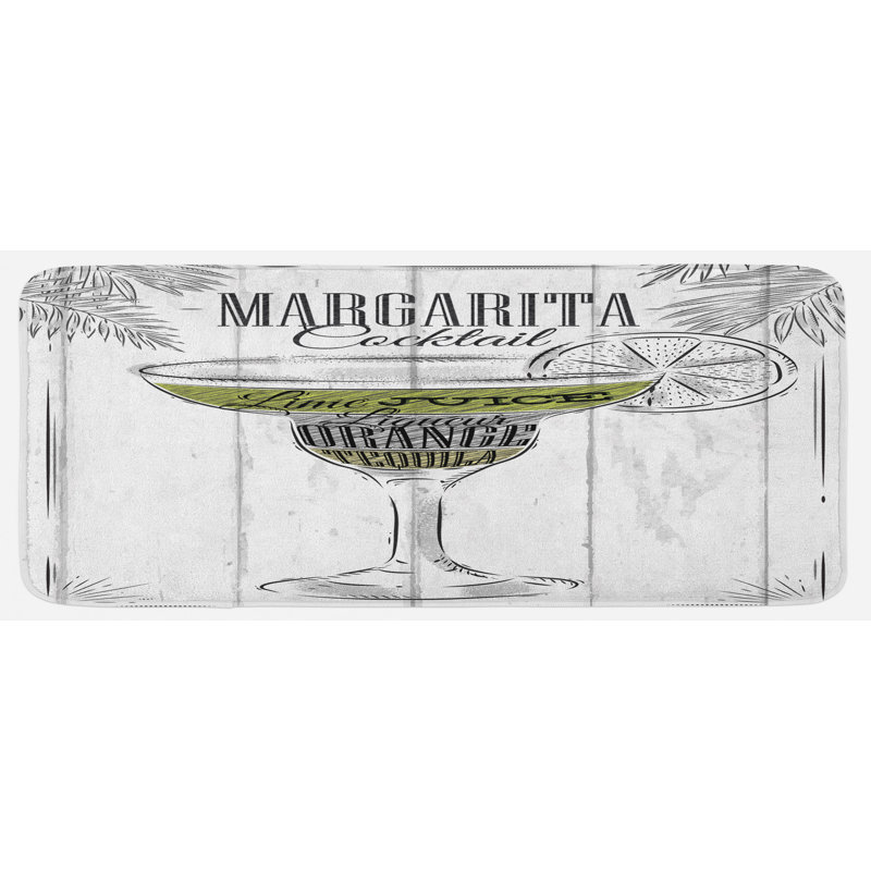 Tapis de cuisine cocktail