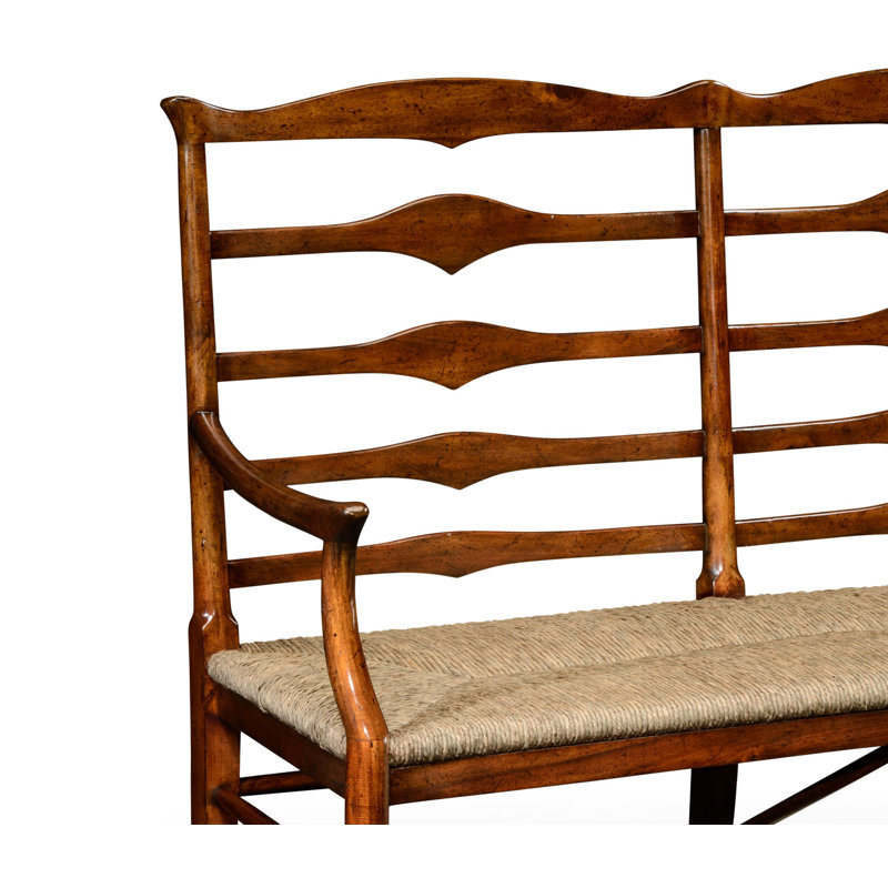 Country Farmhouse Solid Wood Bench