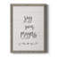 «Say Your Prayers», art textuel sur toile-61336274-61336275