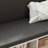 Comfortable Bench With Storage Cabinet And 2-Shelf