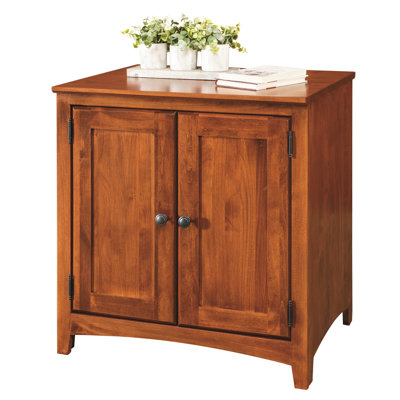 Malani Solid Wood Storage Cabinet