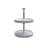 Rev-A-Shelf Lazy Susan Full-Circle Polymer 2-Shelf, White-29099839-29099841