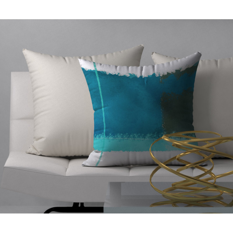 Coussin décoratif carrée Lucky Tingle, 24 po x 24 po