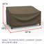 Housse pour causeuse de terrasse Hillside-1691918782