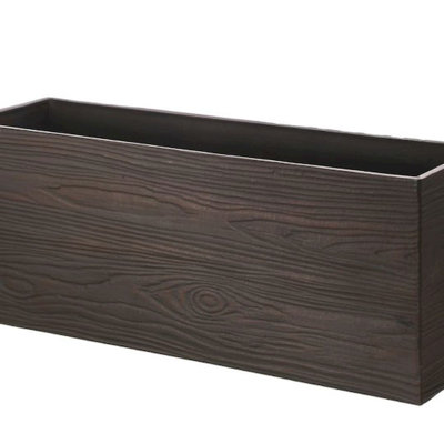 Boîte à fleurs en bois manufacturé Kannady