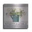 «August galvan® pivoines Stay A Time» par Cindy Jacobs, August Wall®, art mural en métal-1200269869