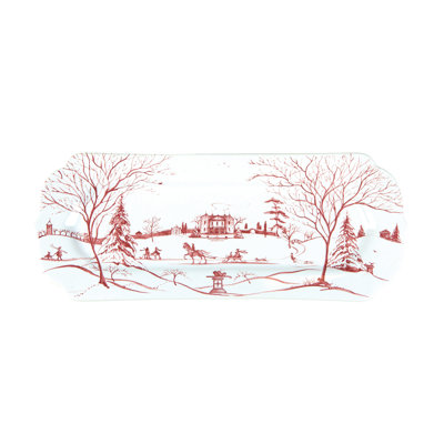 Country Estate Winter Frolic 15" Hostess Tray
