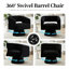 Fauteuil demi-tonneau pivotant Modern-2140299454