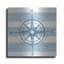 «Nautical Compass» par Yvette St. Amant, art mural en métal-1640464815