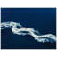 Wavy Wake Framed Photographic Print Canvas