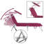 59cm Long Reclining Single Chaise