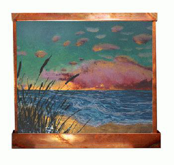 Fontaine murale Sunrise