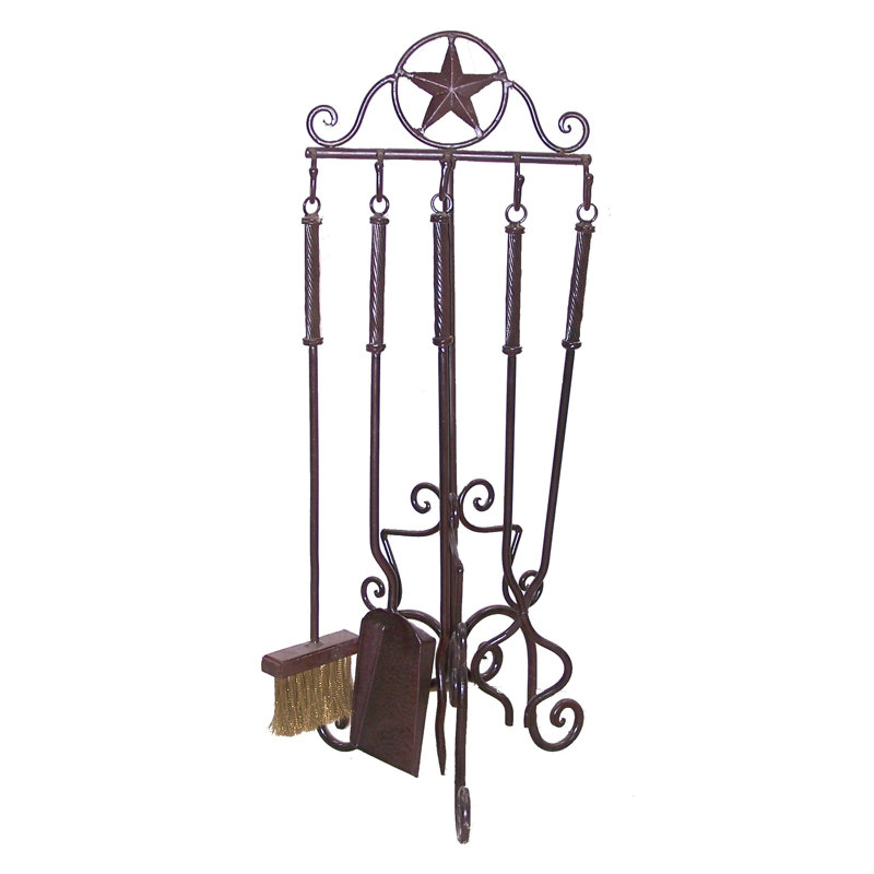 Ensemble d'outils de cheminée 4 pièces Dionn
