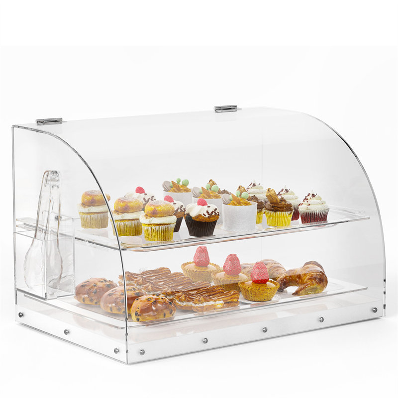 Présentoir à pâtisserie à 2 plateaux