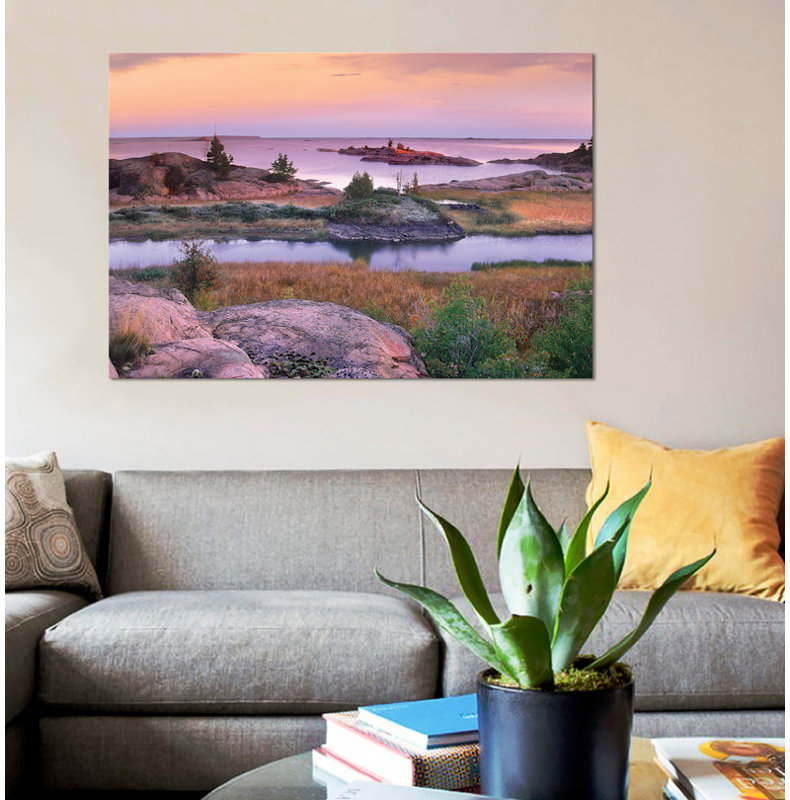 Chikanish Creek, parc provincial Killerney, Ontario, Canada par Tim Fitzharris - reproduction, H 12 po x l 18 po x P 1,5 po