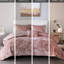 Housse de couette en velours doux pour lit très grand / très grand avec coussin décoratif-121168241-121168238