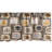 Ambesonne Cat Valance Pack of 2 Patchwork Style Silly Faces-100711317