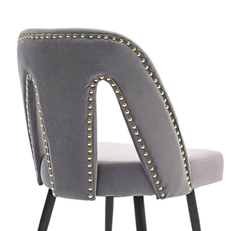 Chaise d'appoint Maril, gris