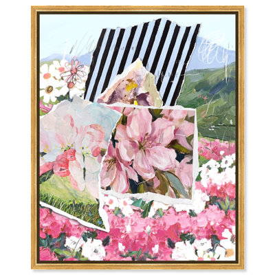 Let it All Bloom Floral & Botanical Canvas Print by Oliver Gal, Black Frame, 16 x 20