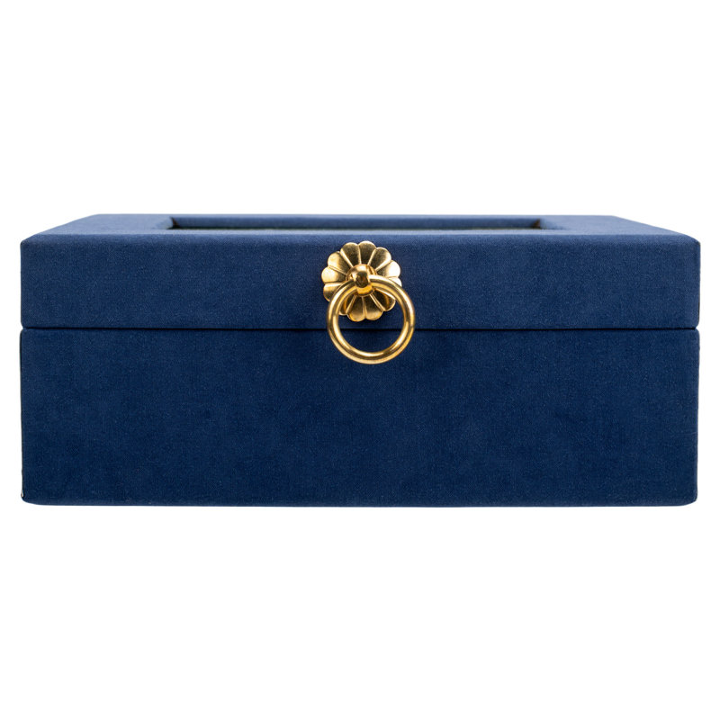 Linen Music Box I Have Loved You Navy
