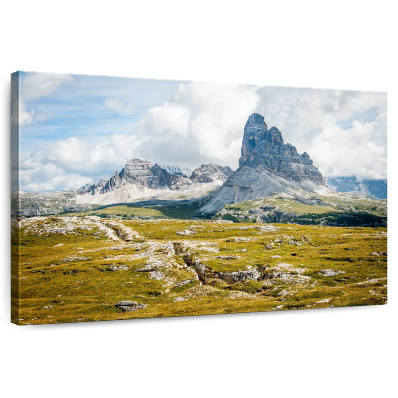 Alvord Mesmerizing Dolomites Mountains, 34" H x 51" W