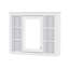 Armoire de rangement moderne pour salle de bain avec meuble-lavabo 36 po-121112525