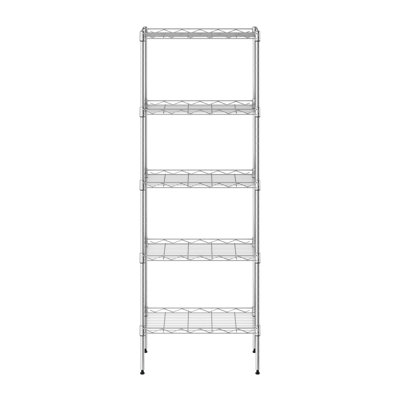 Cavazos 5-Tier Steel Shelving Unit with Leveling Feets