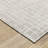 Orion Modern Geometric Lines Grey/ Beige Area Rug-2060117011