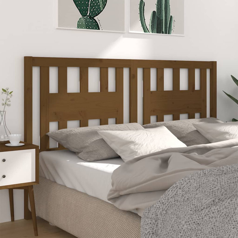 Messinger Solid Wood Headboard, Brown, 141 x 100 cm