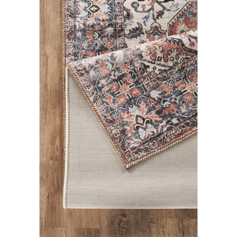 Tapis multicolore, 2 pi X 3 pi., Esthétique faite à la main, zones très passantes, aspect de chambre à coucher, zones