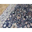 Tapis intérieur de couleur soie 6 pi 3 po x 9 pi 2 po à la main one-of-kind noué la Josephson