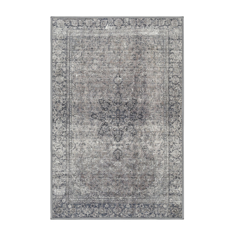 Wool Oriental Indoor Rug, Rectangle 7' x 9'
