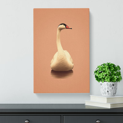 Goose Minimalism No.2 - Print on Canvas