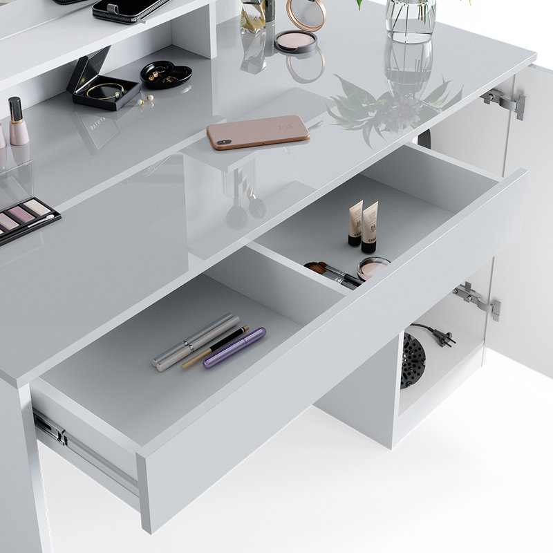 Alvo Dressing Table with Mirror
